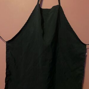 NWOT Plain black apron